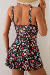 Emo - One Piece Swimdress Swimsuits for Women Tummy Control Swim Dresses Skirt Bathing Suit