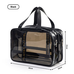 Emo - New Portable Waterproof Large Capacity Wet And Dry Separation Toiletry Makeup Storage And Awimming Bag