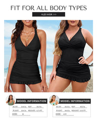 Emo - Deep V Cross Back Ruched One Piece Swimsuit