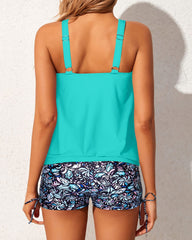 Emo - Tankini Swimsuits for Women 2 Piece Bathing Suits Tops with Boyshorts