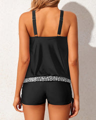 Emo - Tankini Swimsuits for Women 2 Piece Bathing Suits Tops with Boyshorts
