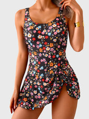 Women One Piece Swimdress Swimsuits for Women Tummy Control Swim Dresses Skirt Bathing Suit