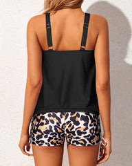 Emo - Tankini Swimsuits for Women 2 Piece Bathing Suits Tops with Boyshorts