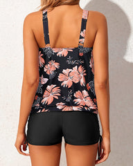 Emo - Tankini Swimsuits for Women 2 Piece Bathing Suits Tops with Boyshorts