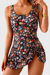 Emo - One Piece Swimdress Swimsuits for Women Tummy Control Swim Dresses Skirt Bathing Suit