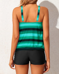 Emo - Tankini Swimsuits for Women 2 Piece Bathing Suits Tops with Boyshorts