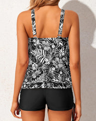 Emo - Tankini Swimsuits for Women 2 Piece Bathing Suits Tops with Boyshorts