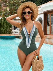 Emo - Ruched Tummy Control Bathing Suit