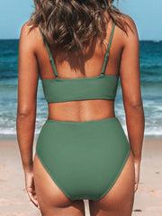 Emo - V-Neck High Waist Bikini