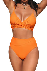 Emo - V-Neck High Waist Bikini