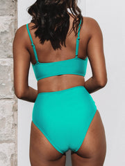 Emo - V-Neck High Waist Bikini