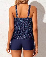 Emo - Tankini Swimsuits for Women 2 Piece Bathing Suits Tops with Boyshorts