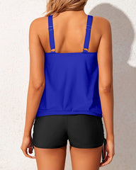 Emo - Tankini Swimsuits for Women 2 Piece Bathing Suits Tops with Boyshorts