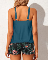Emo - Tankini Swimsuits for Women 2 Piece Bathing Suits Tops with Boyshorts