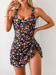 Women One Piece Swimdress Swimsuits for Women Tummy Control Swim Dresses Skirt Bathing Suit