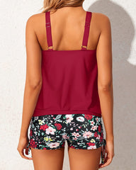 Emo - Tankini Swimsuits for Women 2 Piece Bathing Suits Tops with Boyshorts
